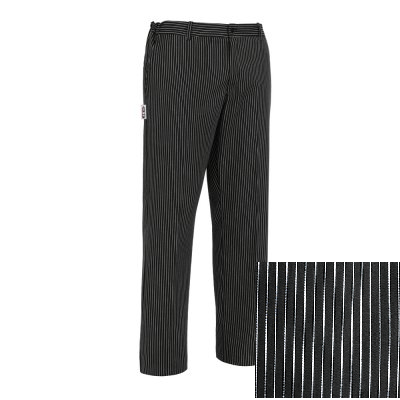 PANTALONE CUOCO CON PASSANTI E CERNIERA